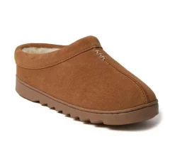 Dearfoams Doreen Suede Clog Slippers