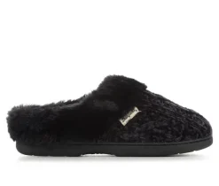 Dearfoams Cable Knit Chenille Slippers