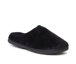 Dearfoams Darcy Velour Clog with Quilt Cuff Slippers