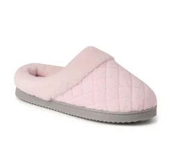 Dearfoams Libby Quilted Terry Clog Slippers