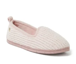 Dearfoams Rachel Marled Closed Back Slippers