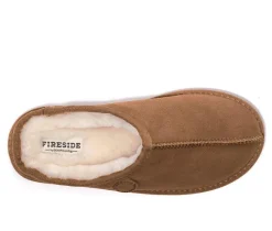 Fireside by Dearfoams Greta Genuine Shearling Clog Slippers