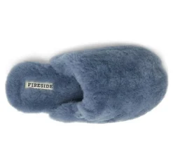 Fireside by Dearfoams Women's Shelly Beach Shearling Scuff Slippers