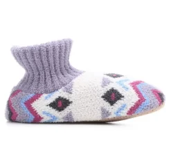 FireSide Womens Sweater Cuff Slipper