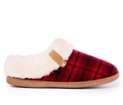 Minnetonka Camp Collar Scuff Slippers