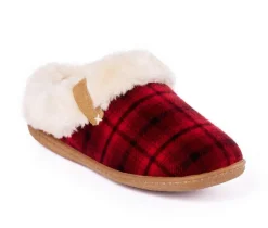 Minnetonka Camp Collar Scuff Slippers