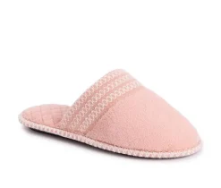 MUK LUKS Cathy Micro Chenille Closed Toe Slipper