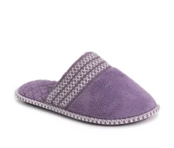 MUK LUKS Cathy Micro Chenille Closed Toe Slipper
