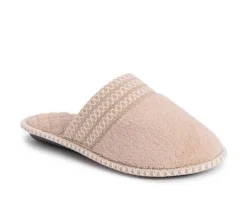 MUK LUKS Cathy Micro Chenille Closed Toe Slipper