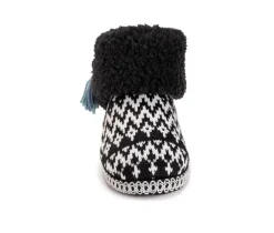 MUK LUKS Melinda Cuff Boot Slippers