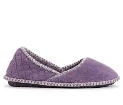 MUK LUKS Women's Beverly Micro Chenille Slip-on Slippers
