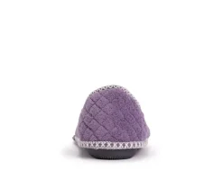 MUK LUKS Women's Beverly Micro Chenille Slip-on Slippers