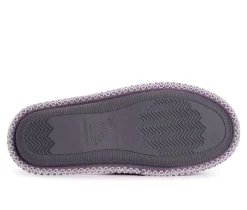 MUK LUKS Women's Beverly Micro Chenille Slip-on Slippers