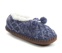 MUK LUKS Women's Knit Ballerina Slippers