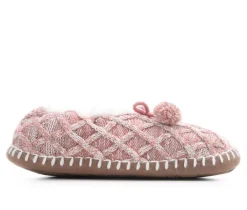 MUK LUKS Women's Knit Ballerina Slippers