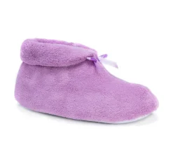 MUK LUKS Women's Terry Cuff Slipper Booties