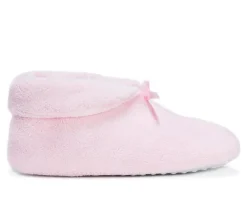 MUK LUKS Women's Terry Cuff Slipper Booties