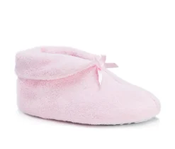 MUK LUKS Women's Terry Cuff Slipper Booties