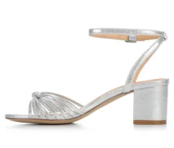 Women's American Glamour BadgleyM Essence Special Occasion Heeled Sandals