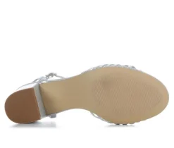 Women's American Glamour BadgleyM Essence Special Occasion Heeled Sandals