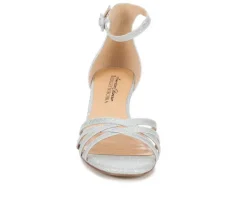 Women's American Glamour BadgleyM Jemi Special Occasion Wedge Sandals