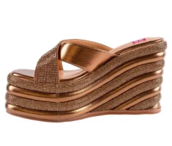 Women's Ashley Kahen Carnival Platform Wedge Sandals