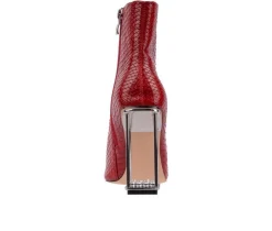 Women's Ashley Kahen Glam Heeled Booties