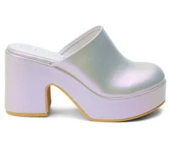 Women's Beach by Matisse Jayde Platform Heeled Clogs