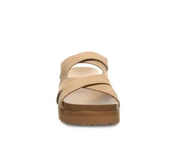 Women's Bearpaw Crux Platform Footbed Sandals