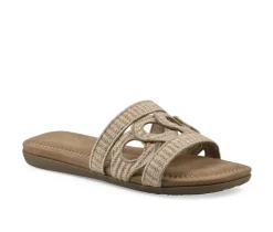 Women's Cliffs by White Mountain Fraly Slide Sandals