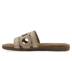 Women's Cliffs by White Mountain Fraly Slide Sandals