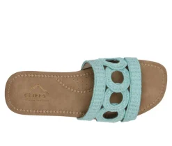 Women's Cliffs by White Mountain Fraly Slide Sandals