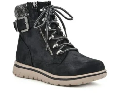 Women's Cliffs by White Mountain Hearten Lace Up Booties
