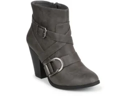 Women's Daisy Fuentes Cady Heeled Booties