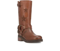 Women's Dingo Boot Blacklist Mid Calf Moto Boots