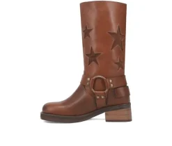 Women's Dingo Boot Blacklist Mid Calf Moto Boots