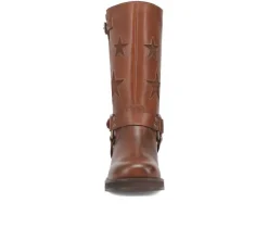 Women's Dingo Boot Blacklist Mid Calf Moto Boots