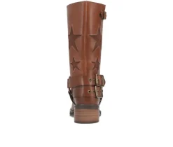 Women's Dingo Boot Blacklist Mid Calf Moto Boots