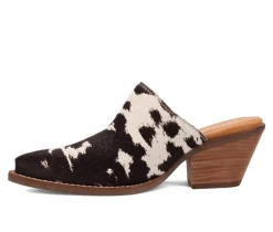 Women's Dingo Boot Calico Heeled Mules