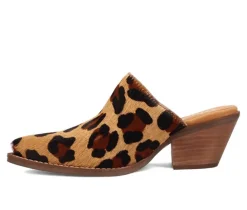 Women's Dingo Boot Calico Heeled Mules