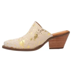 Women's Dingo Boot Cash Cow Heeled Mules
