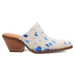 Women's Dingo Boot Cash Cow Heeled Mules