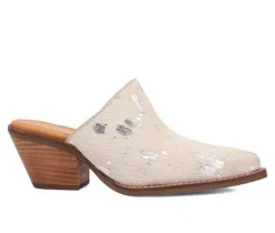 Women's Dingo Boot Cash Cow Heeled Mules