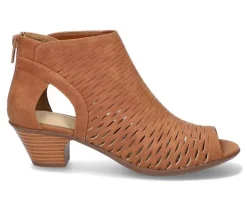 Women's Easy Street Sunrise Heeled Peep Toe Booties