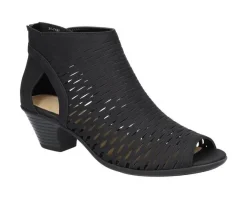 Women's Easy Street Sunrise Heeled Peep Toe Booties