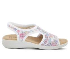 Women's Flexus Nyaman-Floral Sandals
