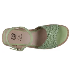 Women's GC Shoes Lucy Platform Wedge Sandals