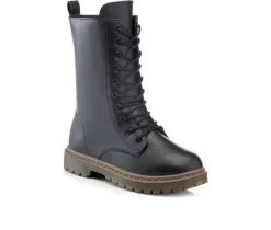 Women's Henry Ferrara B905 Mid Calf Combat Boots