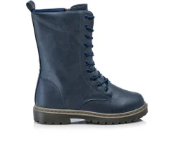 Women's Henry Ferrara B905 Mid Calf Combat Boots