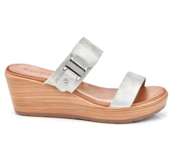 Women's Henry Ferrara Comfort-202 Wedge Sandals